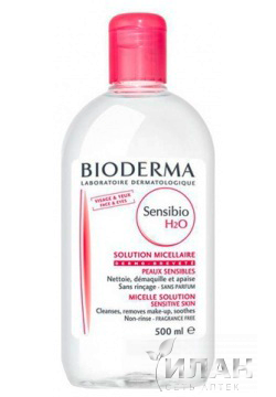 Биодерма Сенсибио H2O (Bioderma Sensibio H2O) мицеллярный раствор