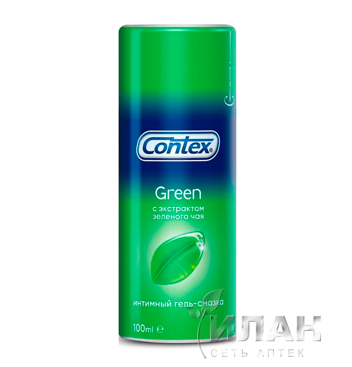 Гель-смазка Contex Green 100мл (антибактериальный)