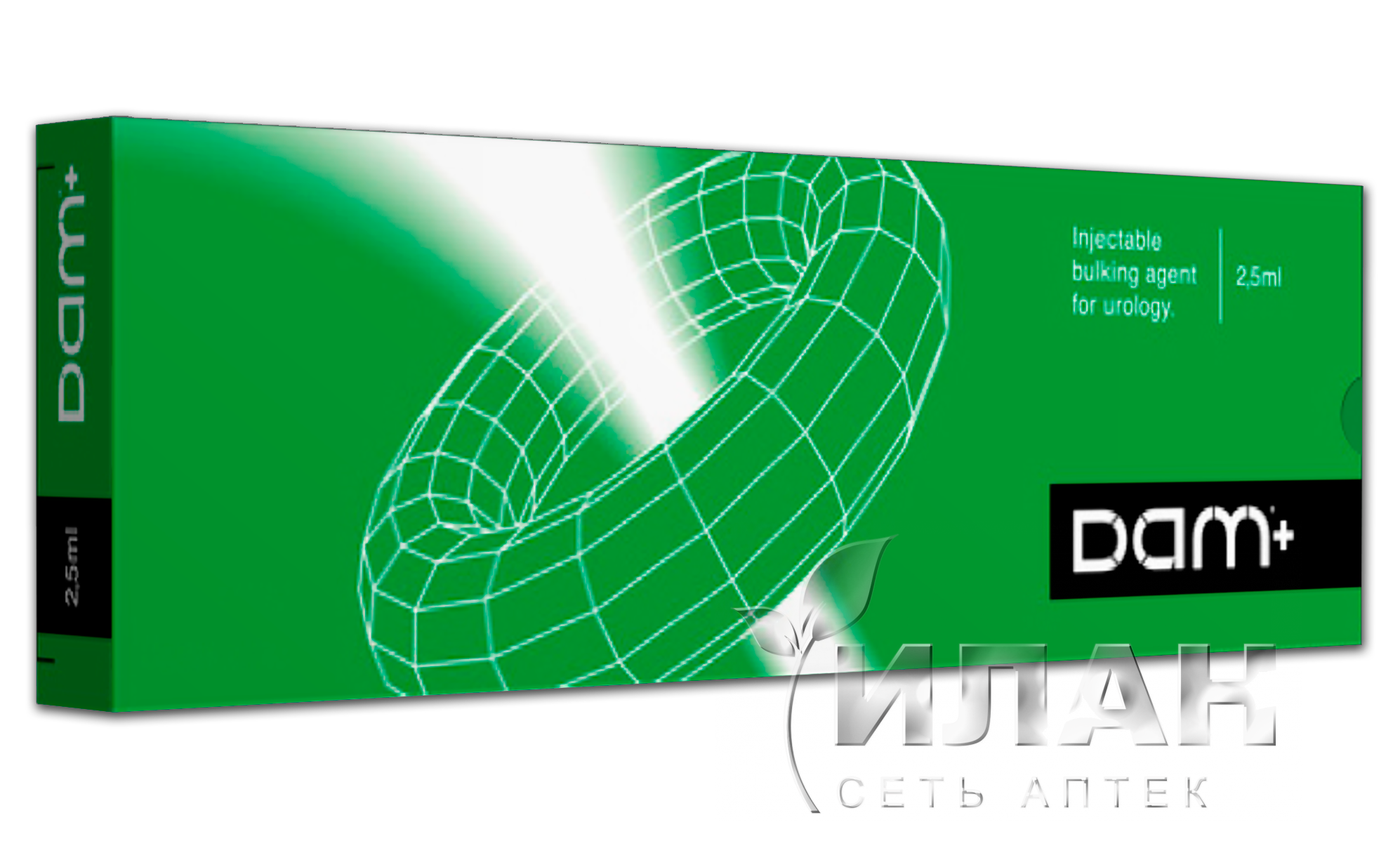 Дэм+ (DAM+) синтетический биополимер с ионами серебра