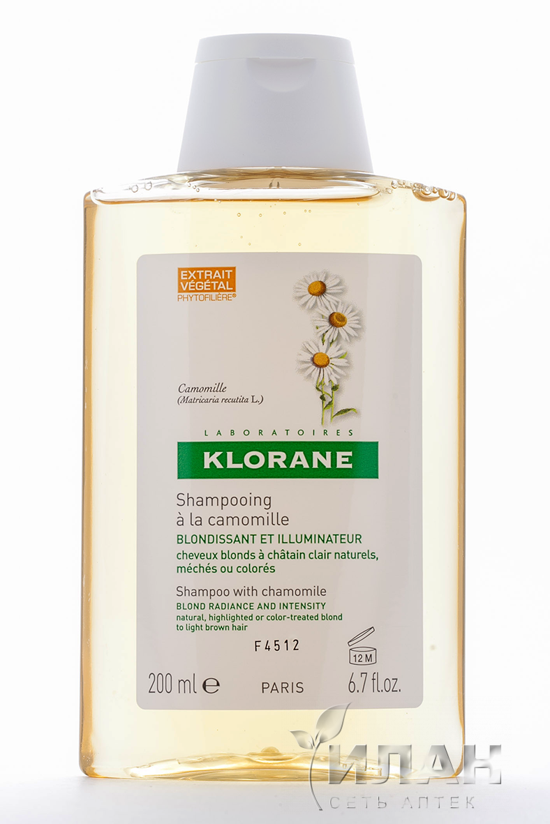 Клоран (Klorane) шампунь оттеночный с ромашкой