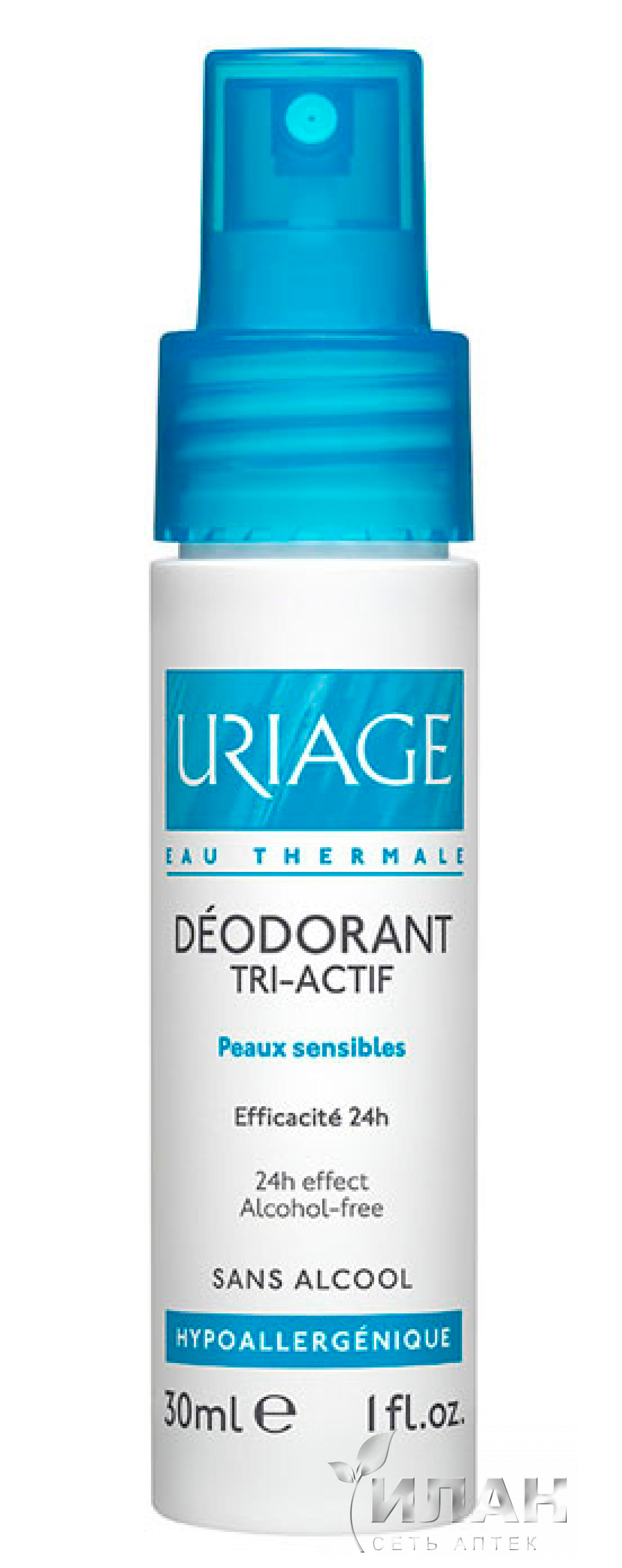Урьяж дезодорант-спрей тройного действия (Uriage Тri-actif regulating deodorant)