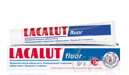 Зубная паста "Lacalut fluor"