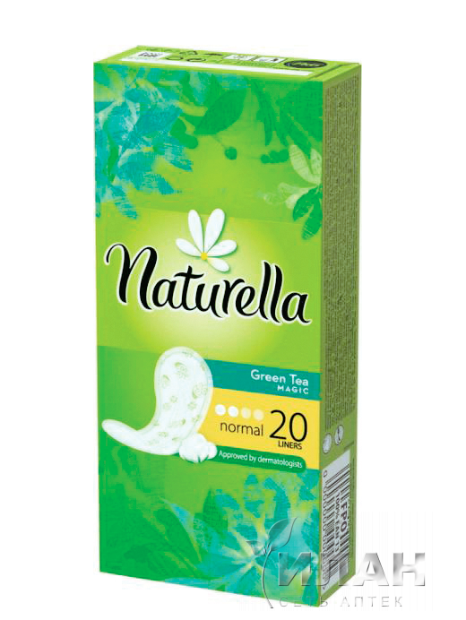Прокладки "Naturella" Green Tea Magic Normal женские гигиенические на каждый день