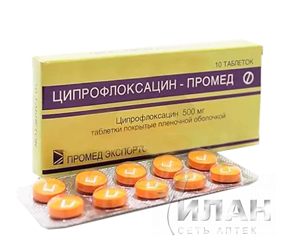 Ципрофлоксацин (Ciprofloxacin)