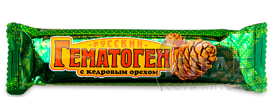 Гематоген "Русский" с кедровым орехом 40г
